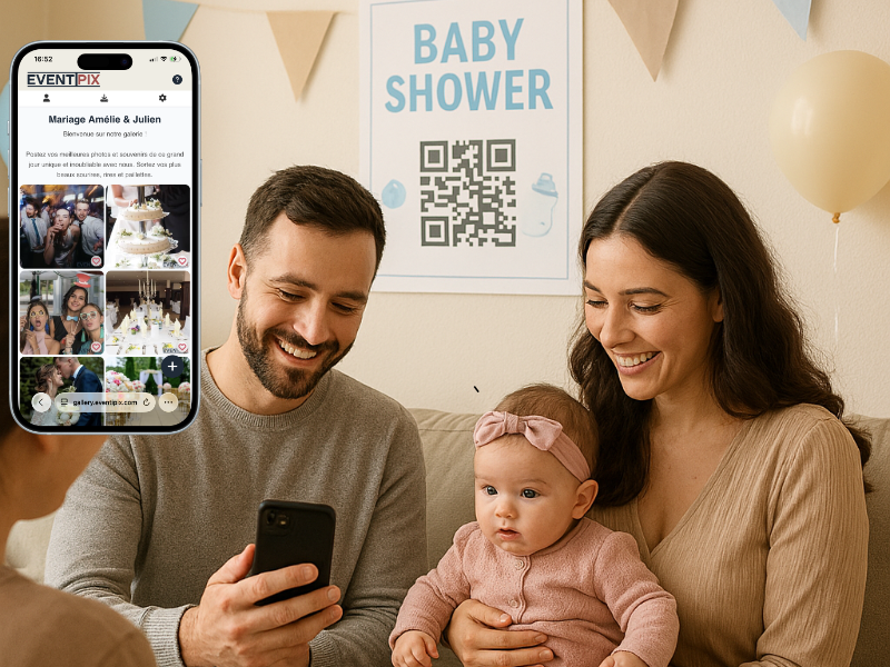 Galerie photo baby shower Eventipix